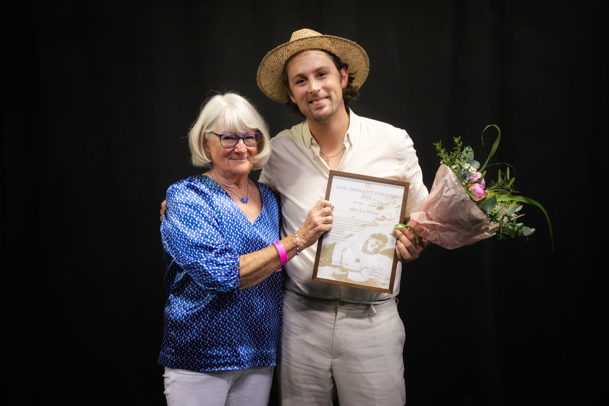 Stipendieutdelning 2023: Albin Lee Meldau